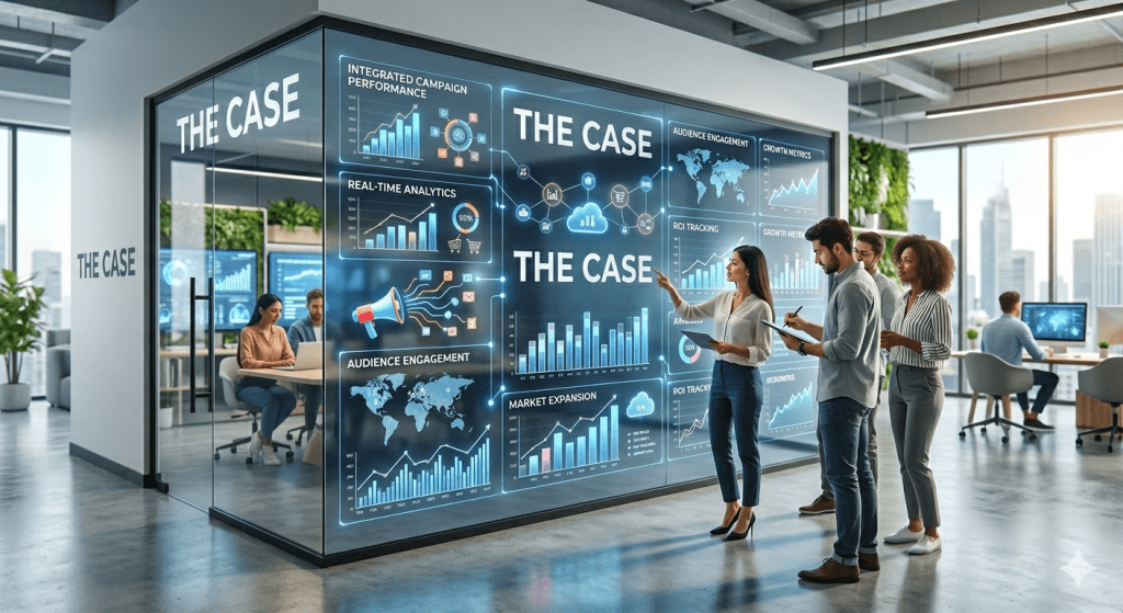 Marketing solution by THE CASE